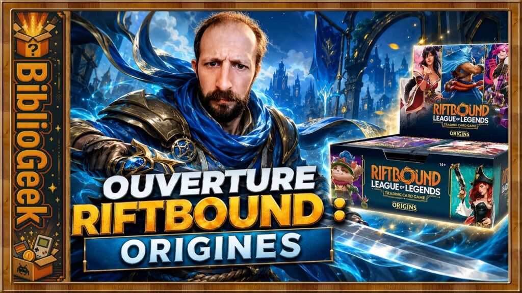 Découverte de Riftbound : Origines avec une display de 24 boosters