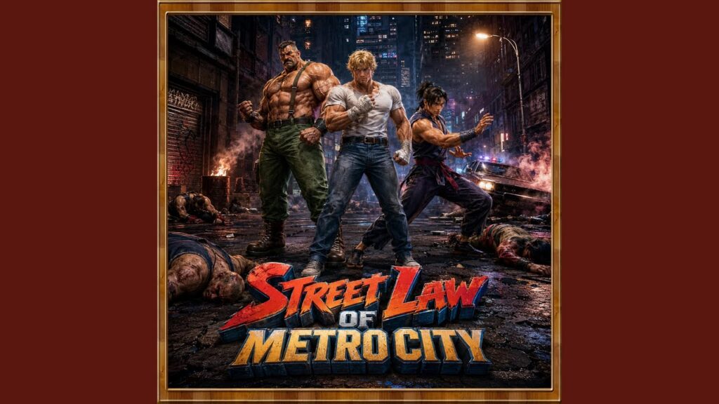 Street Law of Metro City - Mada Game Over Grooves & Raphael Gros