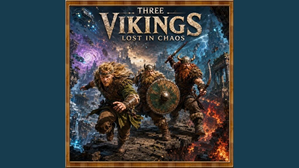 Three Vikings Lost in Chaos - Mada Game Over Grooves & Raphael Gros