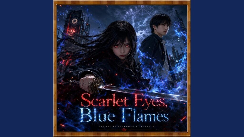 Scarlet Eyes, Blue Flames - Mada Game Over Grooves & Raphael Gros