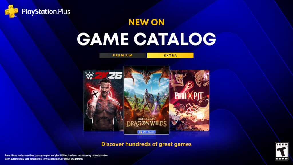 PlayStation Plus September 2026 : RuneScape Dragonwilds, WWE 2K26 et plus