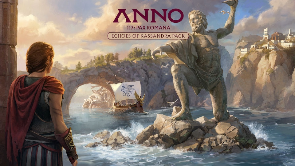 Anno 117: Pax Romana Echoes of Kassandra Pack Cosmetic DLC out September 17