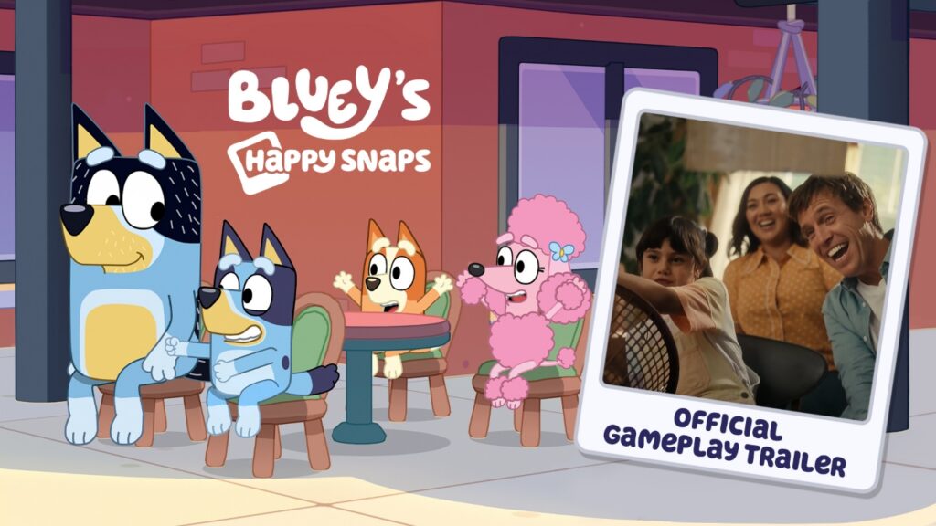 BLUEY'S HAPPY SNAPS sort le 15 octobre 2026 - Gameloft et Bandai Namco Europe