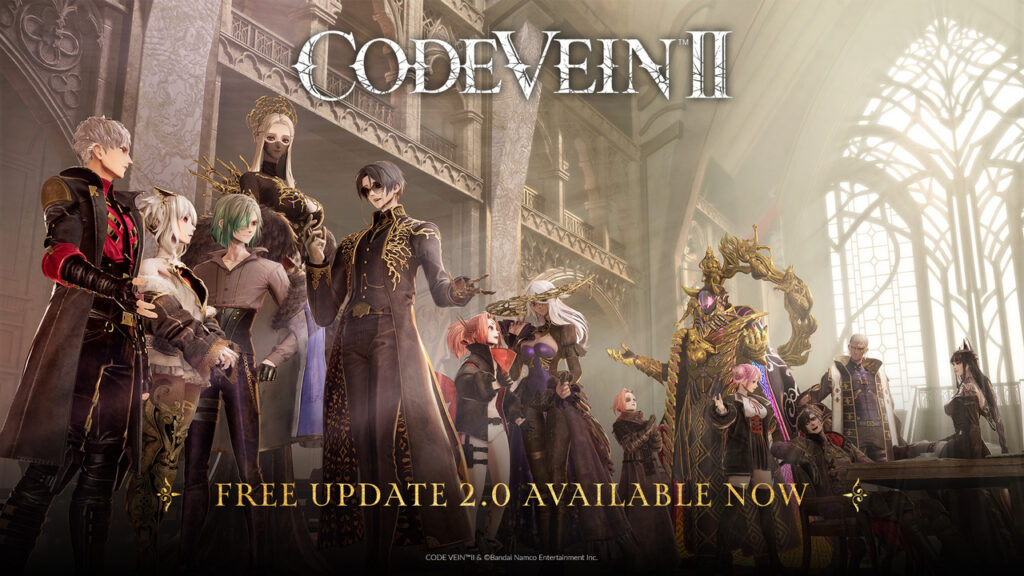 CODE VEIN II - La mise à jour gratuite 2.0 est disponible