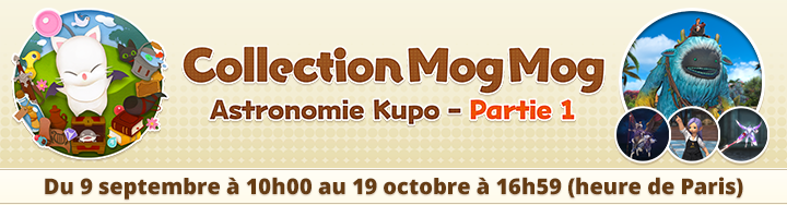 La Collection Mog Mog Astronomie Kupo débute le 9 septembre 2026