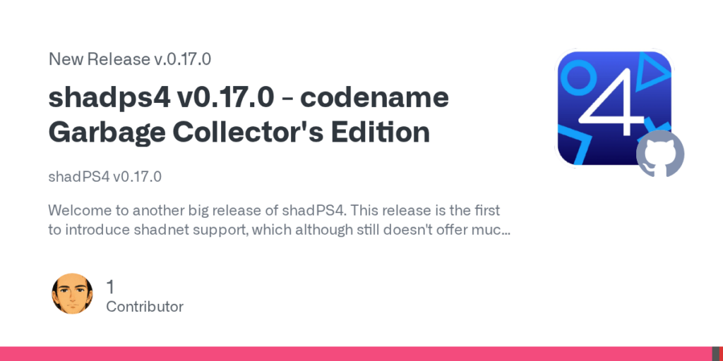 shadPS4 v0.17.0 – codename Garbage Collector&rsquo;s Edition