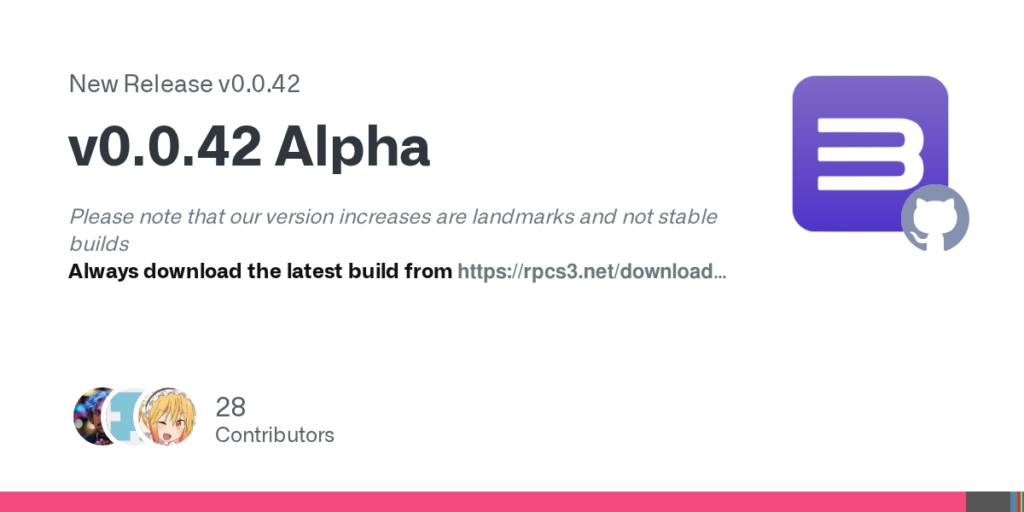 RPCS3 v0.0.42 Alpha : Mise à jour avec améliorations et correctifs