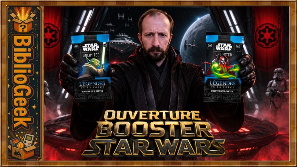Ouverture de 2 boosters Star Wars Unlimited : une aventure galactique en TCG