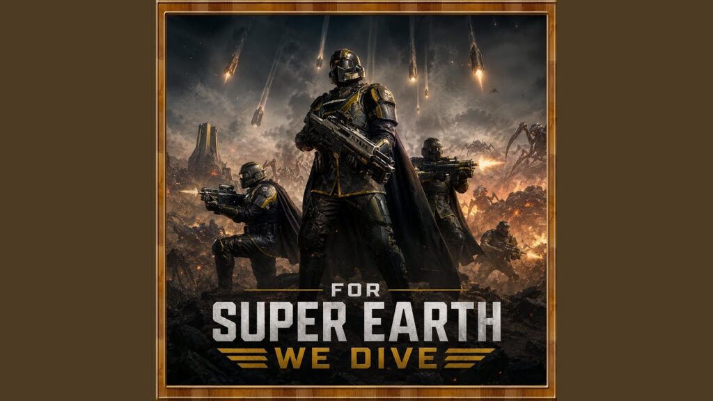 For Super Earth We Dive - Mada Game Over Grooves & Raphael Gros