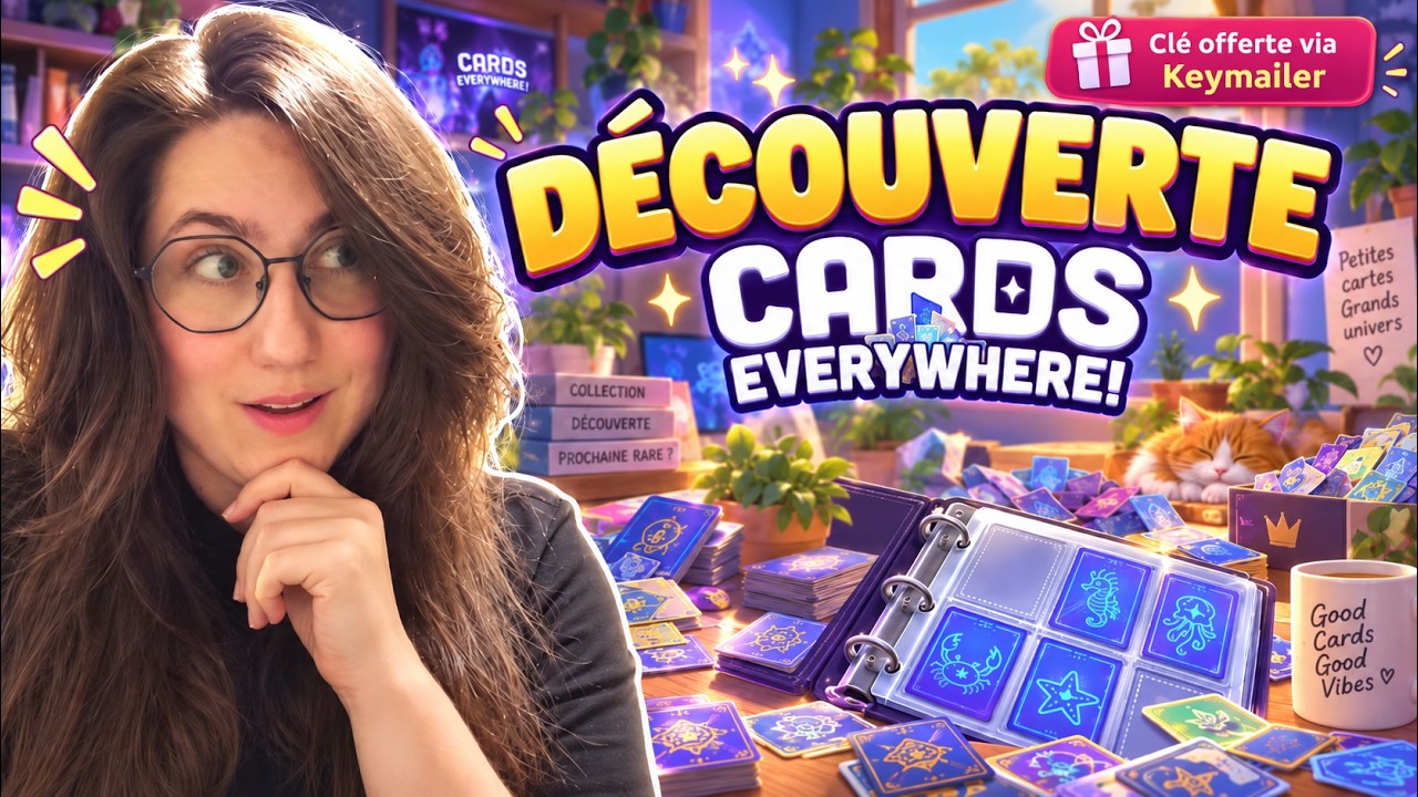 Cards Everywhere! : Un jeu de rangement et collection de 2000 cartes